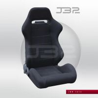 Sportovní sedačka JBR - polohovatelná, barva černá (na pravou stranu pro spolujezdce), 1ks   