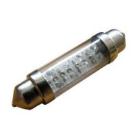 Sufitka modrá, 6 LED, 36mm, 1ks 