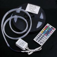 LED diodový pásek 12V s dálkovým  ovladačem, LED 5050, RGB světlo, délka 5 metrů 