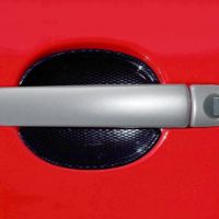 Milotec kryty klik plné, ABS stříbrný (4+4 ks dva zámky)