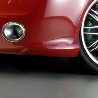 Milotec BODY-KIT RS přední rozšíření nárazníku, ABS-černý, Škoda Octavia II RS 