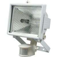 Lampa halogenová s pohyb.senzorem 120W bílá 