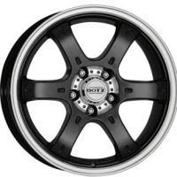 Alu kola Dotz 4x4 CRUNCH , velikost 8x17, 1ks 