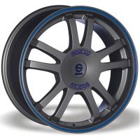 Alu kolo Sparco Rally silver, velikost 7x17, 1ks 