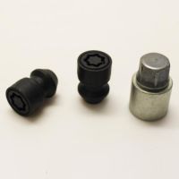 Bezpečnostní matice SICUSTAR M12x1,25, kužel, černé 