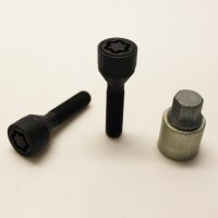 Bezpečnostní šrouby SICUSTAR M14x1,5x50mm, kužel - černé 