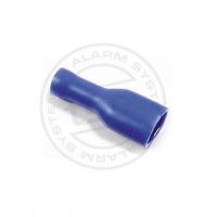  Dutinka plochá izolovaná 6,3 mm pro průřez vodiče 1.5 mm - 2.5 mm - cena za balení 100ks 