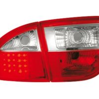 LED zadní světla Seat Leon 99-05 červené/crystal 