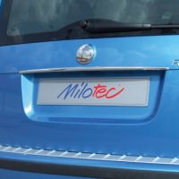 Milotec lišta nad zadní SPZ - nerez 