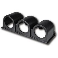 Plastový kryt pro tři budíky určený na palubní desku, 52mm