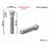 Šteft (svorník) M12x1,5x60 tisícihran průměr 12,4mm  